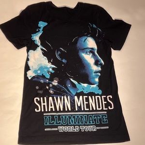 Shawn Mendes Shirt Illuminate World Tour Black Women’s Size Small